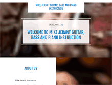 Tablet Screenshot of mikejerant.com